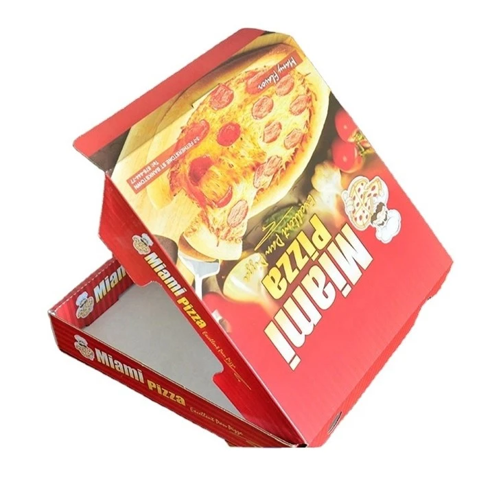 Customizable Recyclable Colorful Pizza Boxes Customizable Recyclable Colorful Pizza Boxes